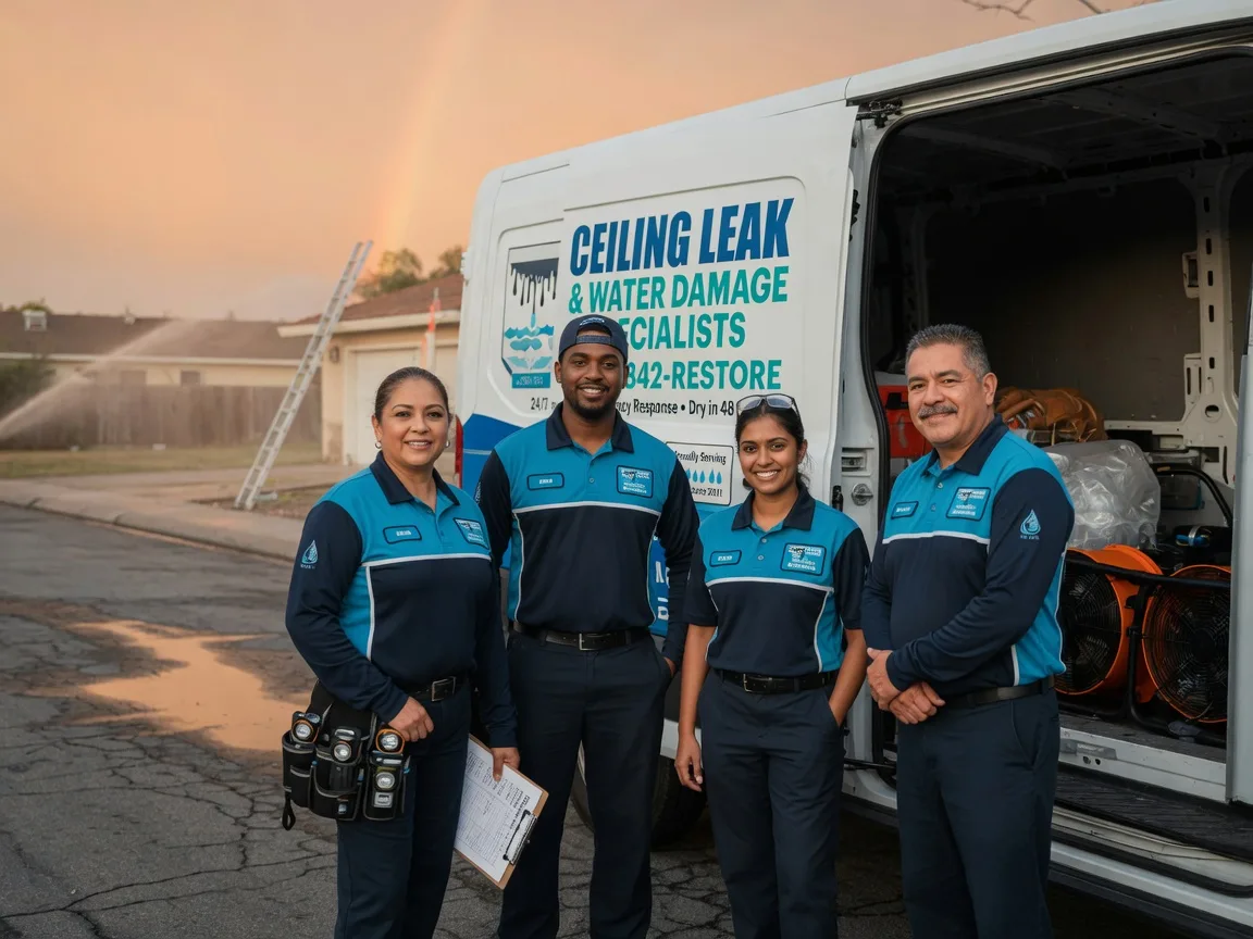 Ceiling Leak Cleanup company in Camden, OH